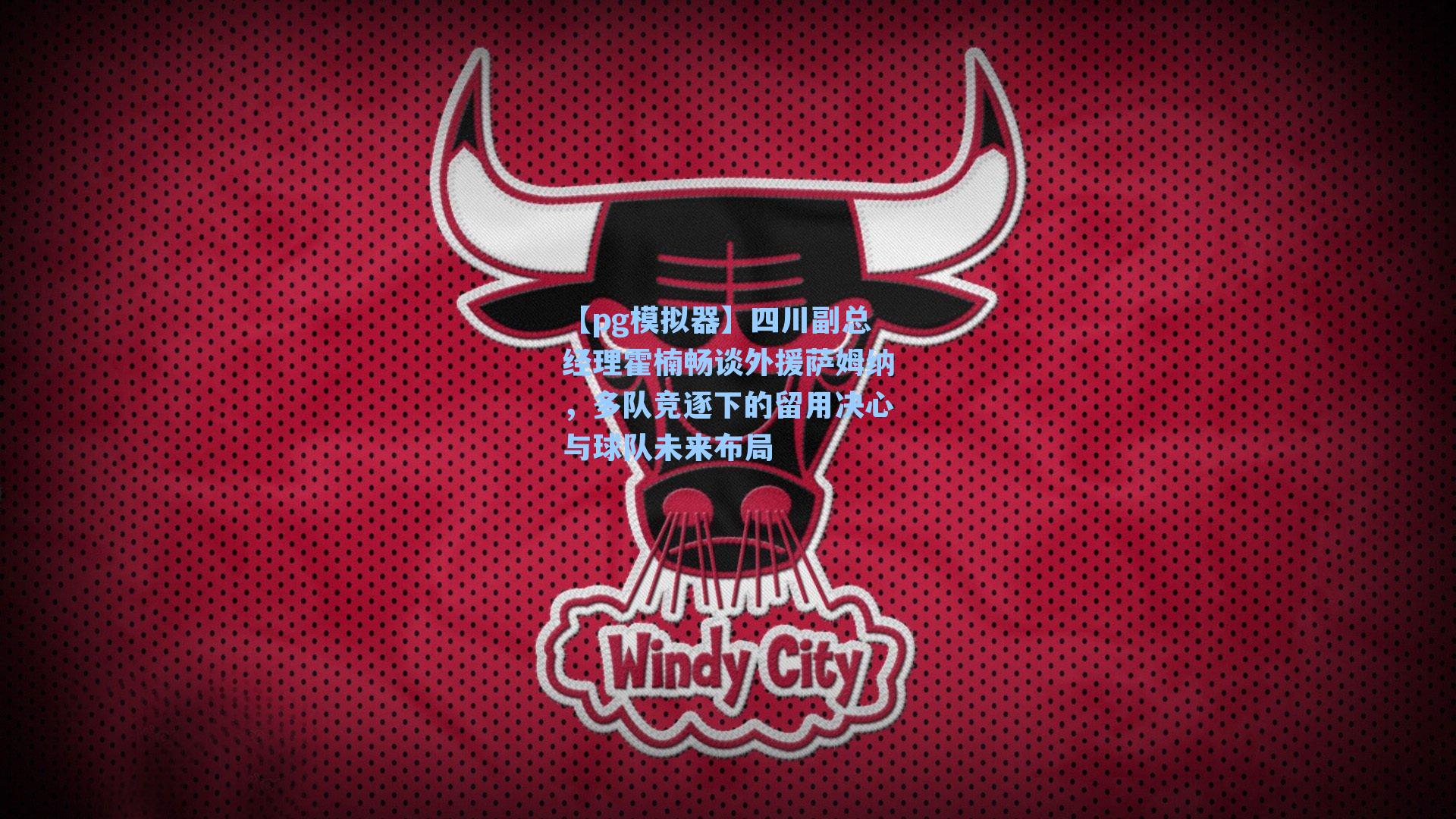 四川副总经理霍楠畅谈外援萨姆纳,多队竞逐下的留用决心与球队未来布局